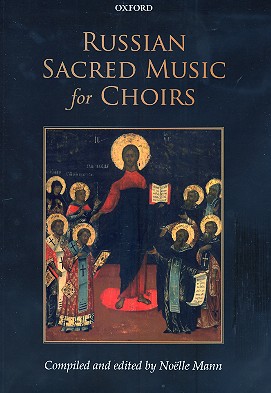 Russian sacred Music for mixed chorus&nbsp;&nbsp;a cappella&nbsp;&nbsp;score