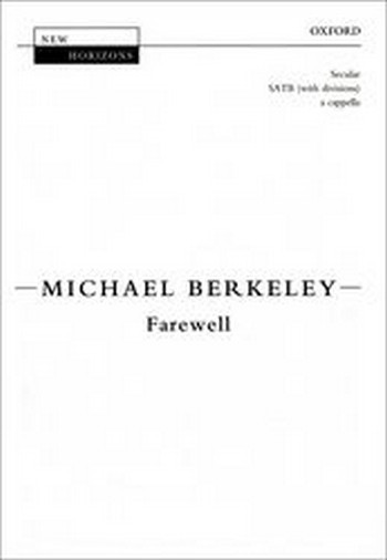 Berkeley, Michael  Farewell  