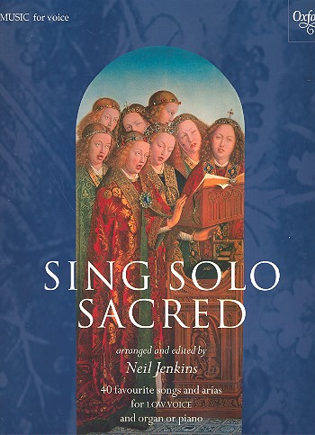 Sing Solo Sacred &nbsp;&nbsp;for low voice and piano (organ)&nbsp;&nbsp;