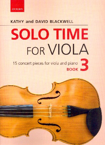 Solo Time vol.3  for viola and piano  