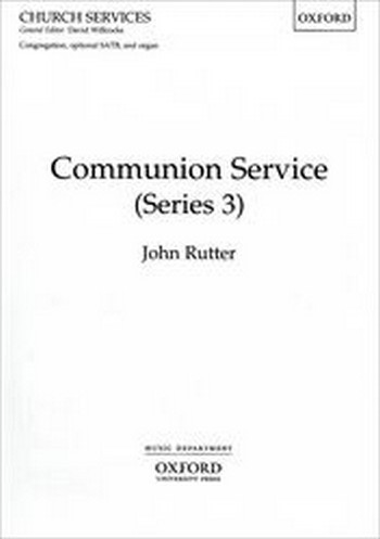 Rutter, John&nbsp;&nbsp;Communion Service (ASB Rite A/RC ICEL text)&nbsp;&nbsp;