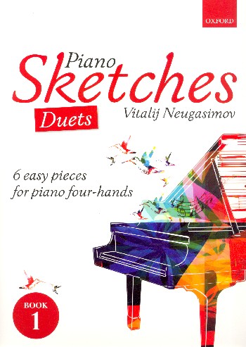Piano Sketches Duets vol.1&nbsp;&nbsp;for piano 4 hands&nbsp;&nbsp;score