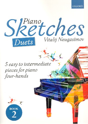 Piano Sketches Duets vol.2&nbsp;&nbsp;for piano 4 hands&nbsp;&nbsp;score
