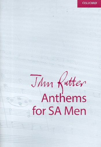 Anthems for SA and Men  for mixed chorus (SAM) and piano (organ)  score