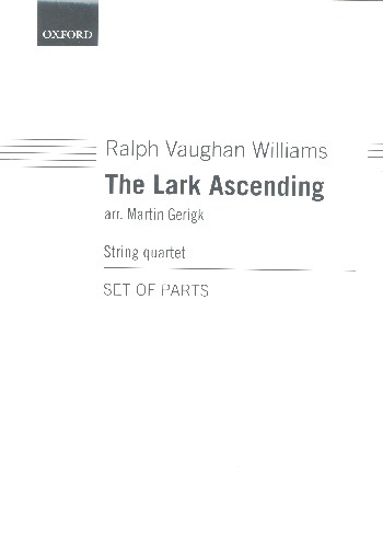 The Lark ascending&nbsp;&nbsp;for 2 violins, viola and cello&nbsp;&nbsp;parts