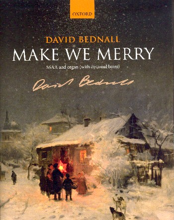 Make we merry  for female chorus and organ (brass ad lib)  vocal score