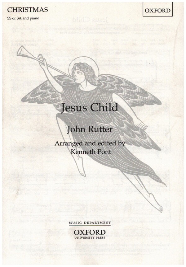 Jesus Child  for female chorus (SS/SA) and piano  vocal score (en)