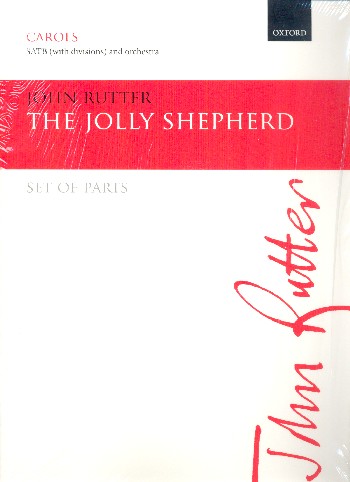 The jolly Shepherd  for mixed chorus and orchestra  instrumental parts (strings 4-4-3-2-1)