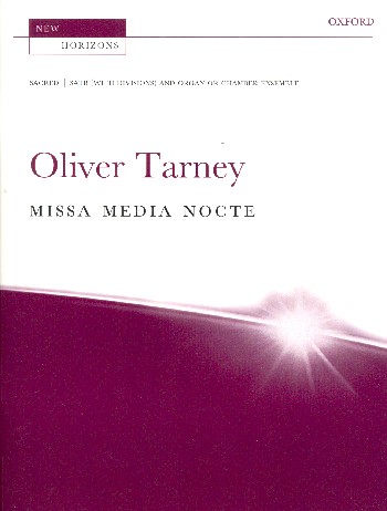 Missa media nocte&nbsp;&nbsp;for mixed chorus and organ (chamber ensemble)&nbsp;&nbsp;vocal score