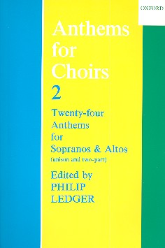 Anthems for Choirs vol.2  for sopranos, altos and piano (org/harpsichord)  