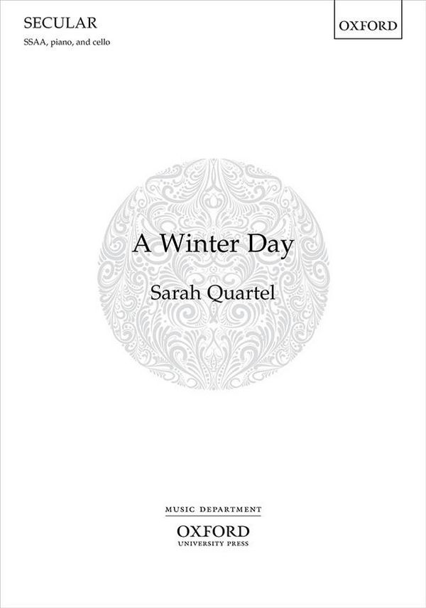 Quartel, A Winter day&nbsp;&nbsp;SSAA&nbsp;&nbsp;Choral Score