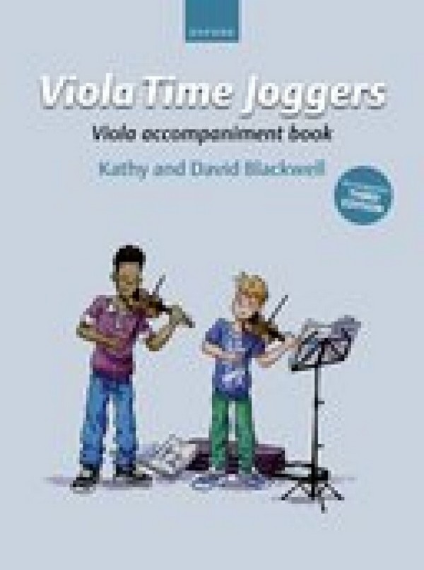 Viola Time Joggers  for 2 violas  viola accompaniment book