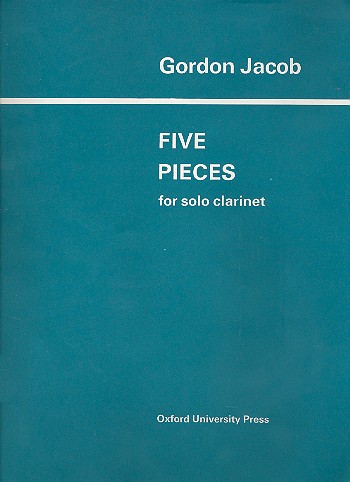 Five Pieces  for clarinet  