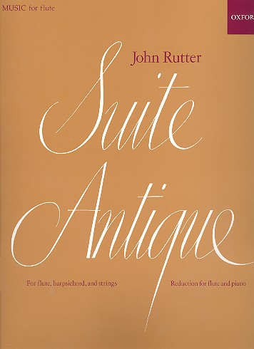 Suite Antique  for flute, harpsichord and strings  for flute and piano