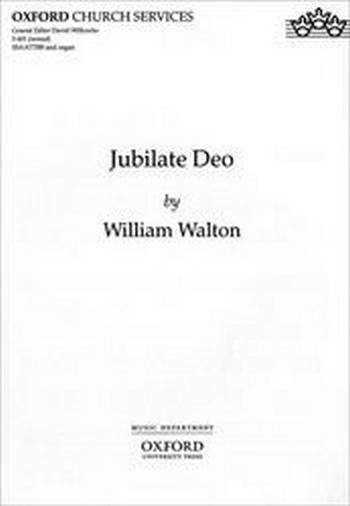 Walton, William&nbsp;&nbsp;Jubilate Deo&nbsp;&nbsp;