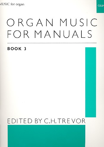 Organ Music vol.3 for manuals&nbsp;&nbsp;&nbsp;&nbsp;