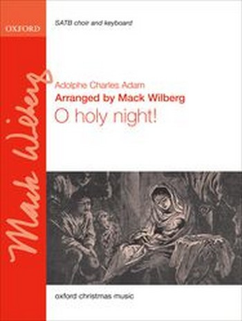 O holy night!&nbsp;&nbsp;for mixed chorus and keyboard&nbsp;&nbsp;score (en)