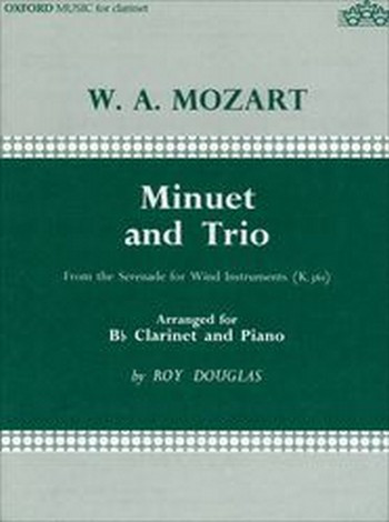Mozart, Wolfgang Amadeus&nbsp;&nbsp;Minuet and Trio&nbsp;&nbsp;