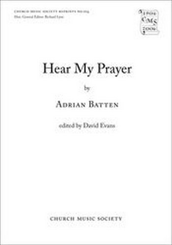 Batten, Adrian  Hear my prayer  