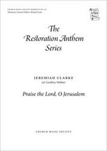 Clarke, Jeremiah&nbsp;&nbsp;Praise the Lord, O Jerusalem&nbsp;&nbsp;