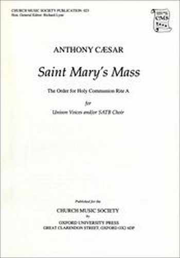 Caesar, Anthony&nbsp;&nbsp;St Mary's Mass&nbsp;&nbsp;