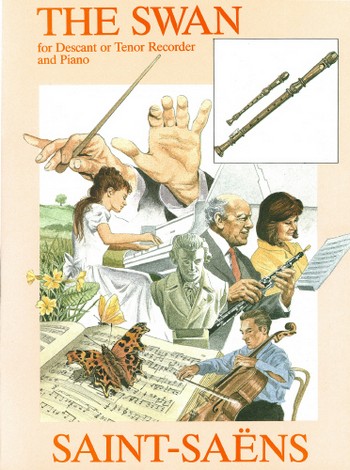 The Swan&nbsp;&nbsp;for descant (tenor) recorder and piano&nbsp;&nbsp;