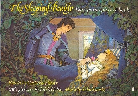 The sleeping Beauty easy piano&nbsp;&nbsp;picture book&nbsp;&nbsp;