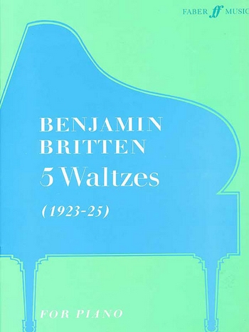 5 Waltzes op.3 (1923/25)  for piano  