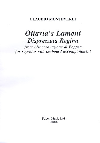 Ottavia's Lament for soprano and piano&nbsp;&nbsp;&nbsp;&nbsp;