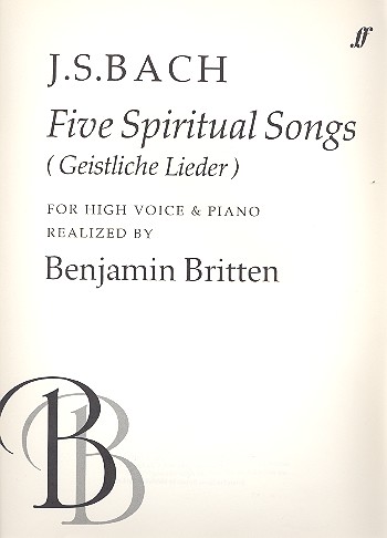 5 Spiritual Songs for high voice  and piano  