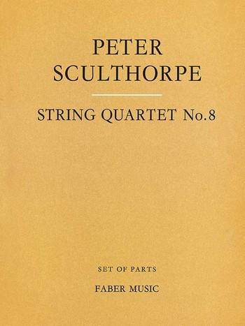 String Quartet no.8 set of parts&nbsp;&nbsp;&nbsp;&nbsp;