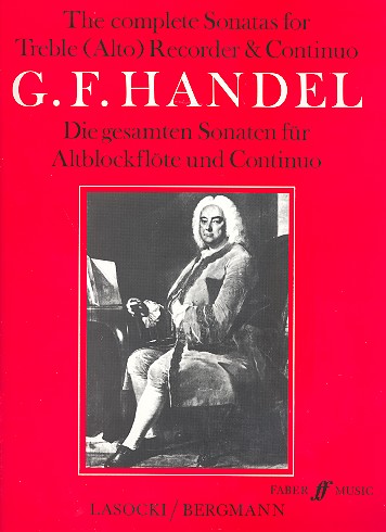 The complete Sonatas for treble&nbsp;&nbsp;(alto) recorder and bc&nbsp;&nbsp;