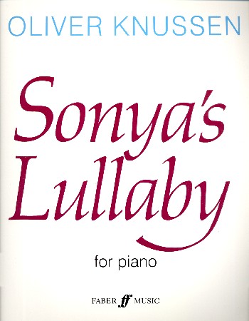 Sonya's Lullaby  for piano  