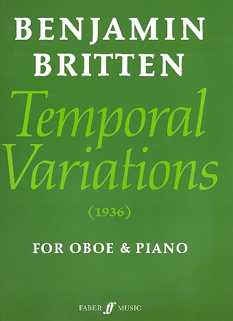 Temporal Variations&nbsp;&nbsp;for oboe and piano&nbsp;&nbsp;