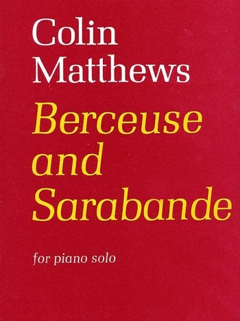 Berceuse and Sarabande (piano)    Piano Solo