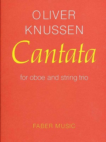 Cantata  for oboe, violin, viola and cello  score