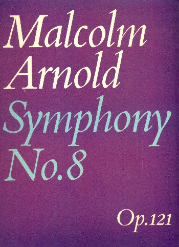 Symphony No.8&nbsp;&nbsp;for orchestra&nbsp;&nbsp;Scores