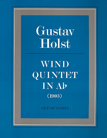 Wind Quintet  in a flat Major op.14&nbsp;&nbsp;for flute, oboe, clarinet, bassoon and horn&nbsp;&nbsp;parts