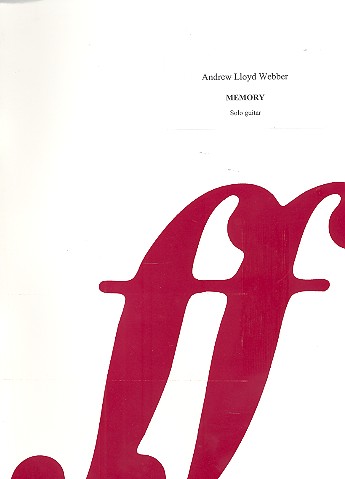 Memory from Cats for solo guitar&nbsp;&nbsp;&nbsp;&nbsp;