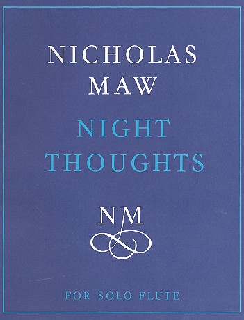 Night Thoughts&nbsp;&nbsp;for flute solo&nbsp;&nbsp;