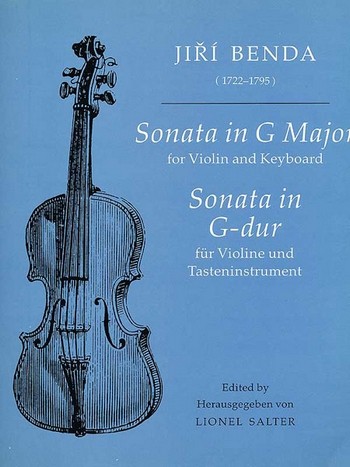 Sonata g major  for violin and keyboard  