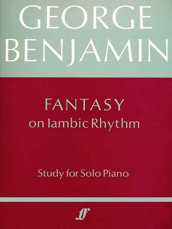 Fantasy on Iambic Rhythm    for solo piano   