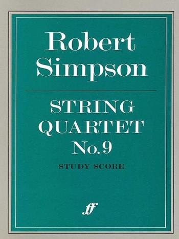 String Quartet No.9 (score)&nbsp;&nbsp;&nbsp;&nbsp;String quartet/trio