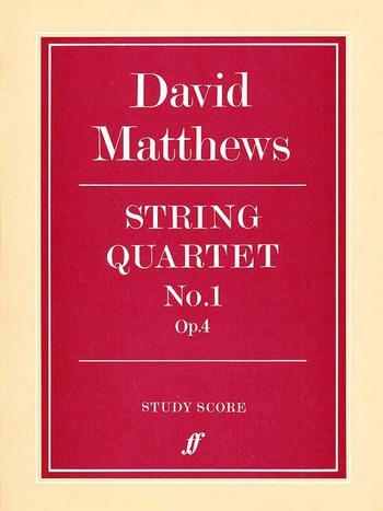 String Quartet No.1 (score)    String quartet/trio