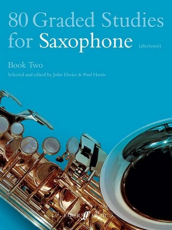80 graded Studies for Saxophone  vol.2 (nos.47-80) alto/tenor  