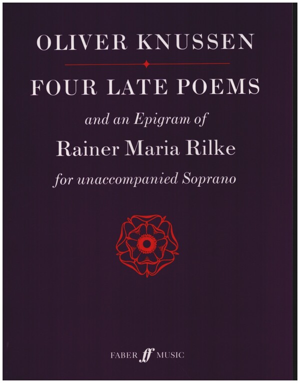 4 Late Poems and an Epigram of Rainer Maria Rilke op.23  for soprano  