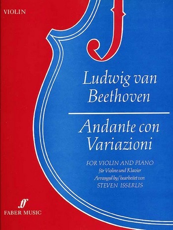 Andante con Variazioni WoO44b&nbsp;&nbsp;for violin and piano&nbsp;&nbsp;Isserlis, Steven, ed
