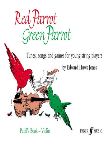 Red Parrot green Parrot Pupil's&nbsp;&nbsp;book violin&nbsp;&nbsp;