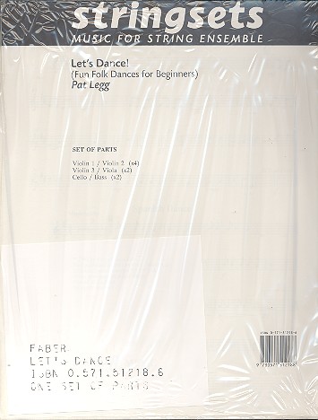 Let's dance Fun Folk Dances for&nbsp;&nbsp;beginners for string ensemble&nbsp;&nbsp;
