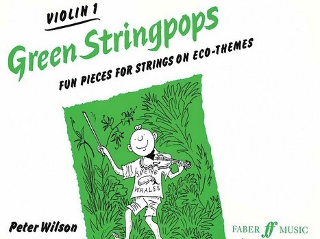 Green Stringpops fun pieces for&nbsp;&nbsp;strings and piano on eco-themes,  violin 1&nbsp;&nbsp;